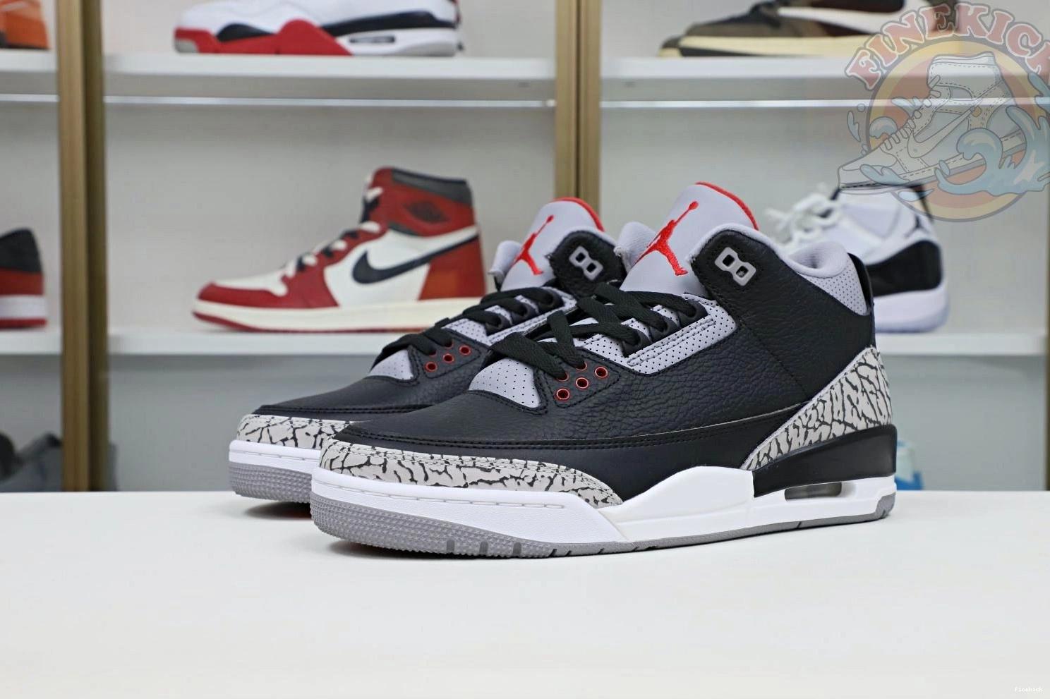 3 Air retro Jordan  Jordan 2018（854262-001） blackcement 0818